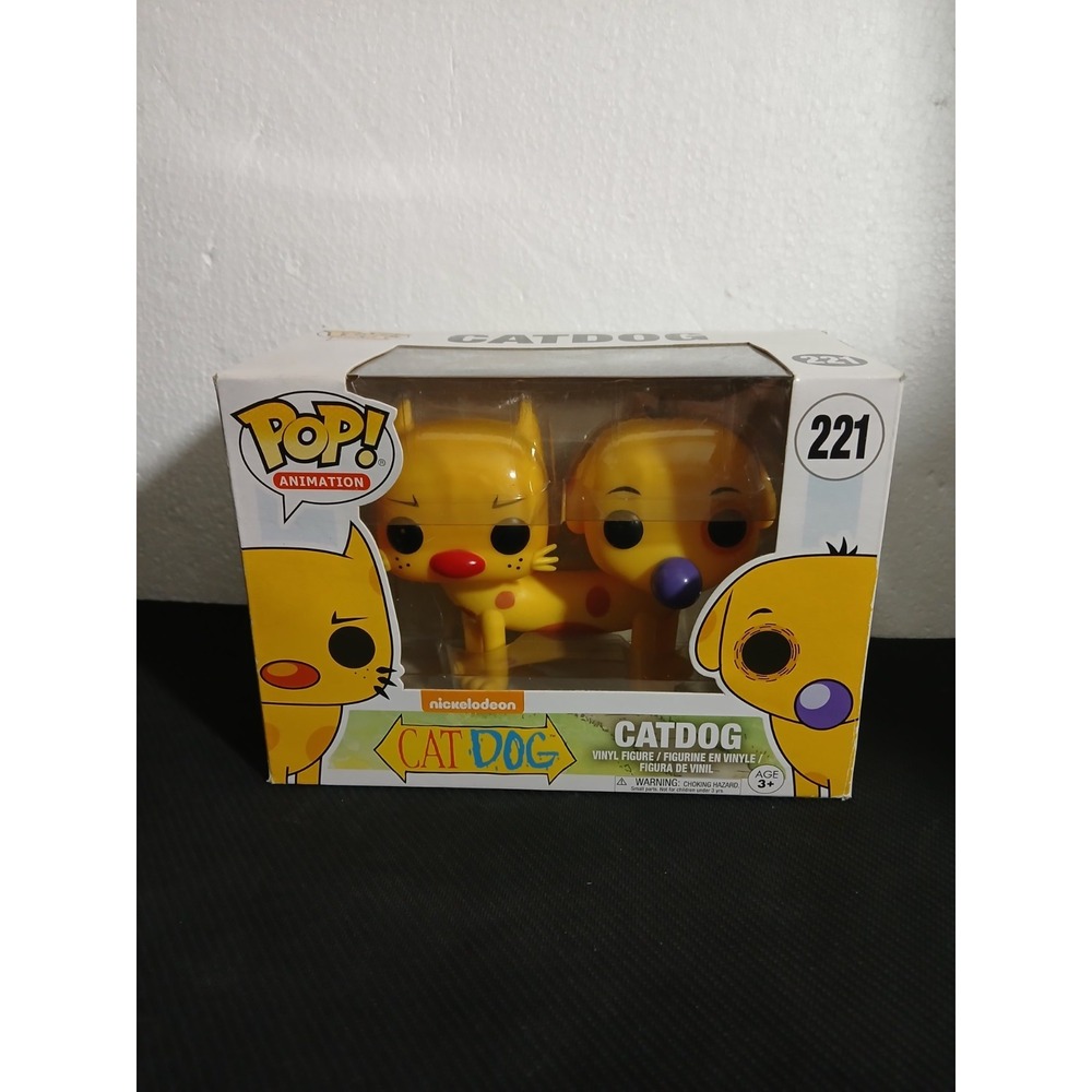 Funko Pop! Animation Nickelodeon Catdog #221 Vinyl Figure - Box Damage